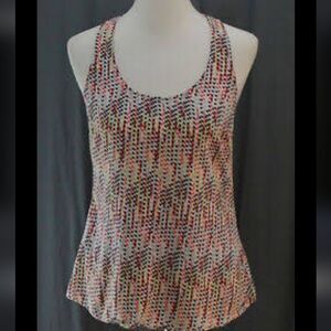 BRAND NEW HANG TEN PRINTED T-STRAP  CAMI TOP